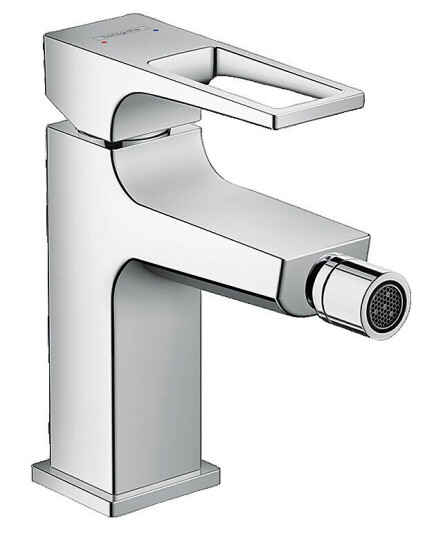 Hansgrohe Metropol bidébatteri Med bunnventil, Krom
