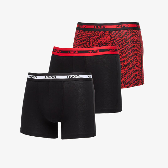 HUGO Boxer Br Planet Des   Black   S