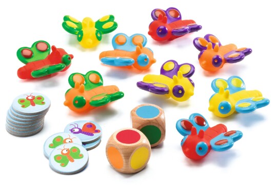 Djeco Barnespill Matche sommerfuglen