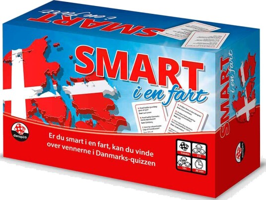 Danspil Smart I En Fart Kortspill 10 År+