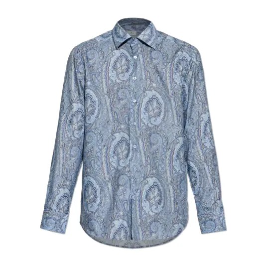 Etro Herre Skjorter Blå 2XL Etro Herre Skjorter Blå 2XL