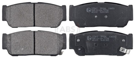 Bremseklosser sett A.B.S. 37567