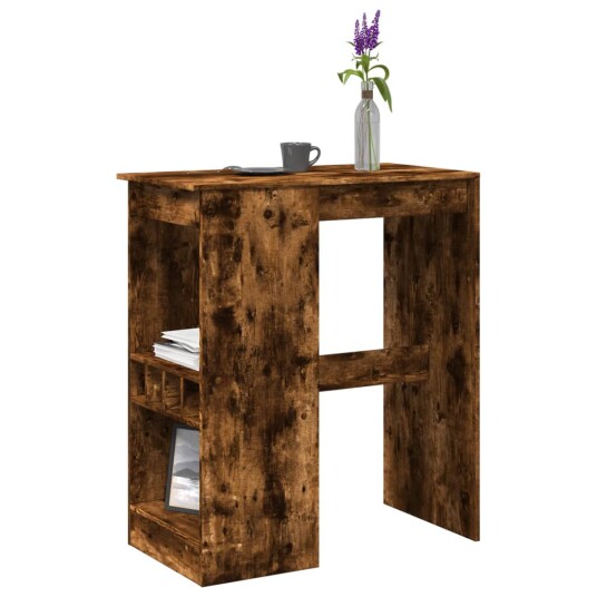  Barbord med stativer røkt eik 90x47,5x103,5 cm konstruert tre 8721158386298