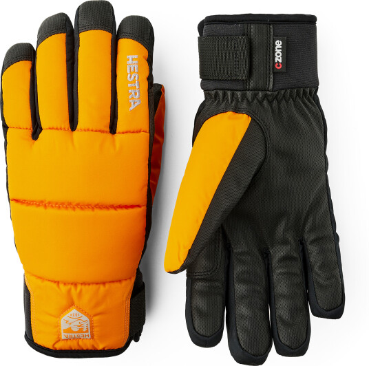 Hestra Czone Frost Primaloft 5 Finger Orange 7 Hestra Czone Frost Primaloft 5 Finger Orange 7