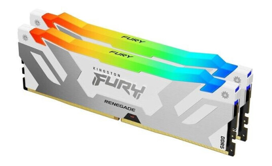 Kingston FURY Renegade RGB DDR5-8000 WH C38 DC - 32GB