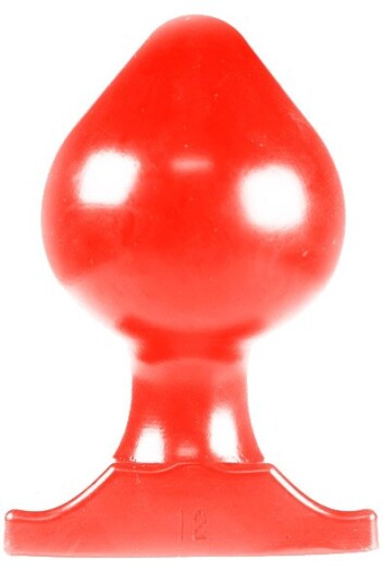 All Red Vinyl Anal Plug 22 cm All Red Vinyl Anal Plug 22 cm