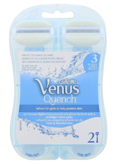 Gillette Gillette Venus Quench Protect Skin barberhøvel 2 stk