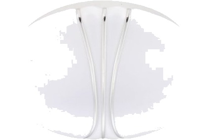 Eglo Palti Taklampe I Hvit Med Kromdekorasjoner På Skjermen Eglo Palti Taklampe I Hvit Med Kromdekorasjoner På Skjermen