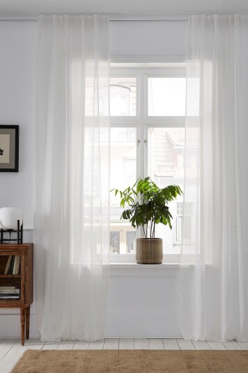 Ellos Home Leggbåndslengde Emelie 2 pk Hvit