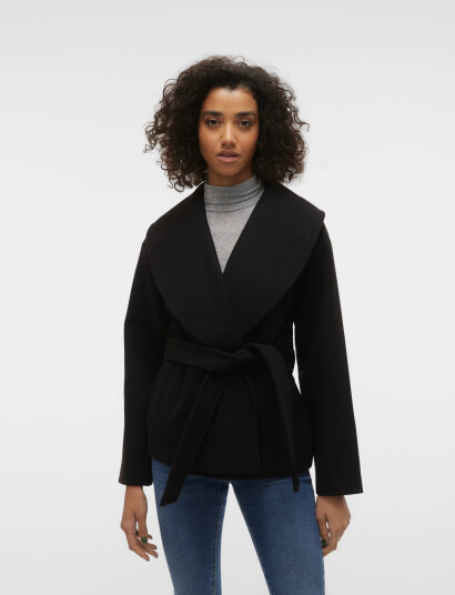 Vero Moda Vmanne Bergen Jacket Ga Noos Black M