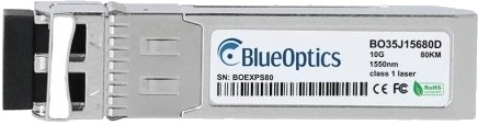 Blueoptics 3Al82019aa-Bo Fiber Optisk Sfp+ 80000 M 1550 Nm 1550 Nm 10 Gigabit Ethernet Blueoptics 3Al82019aa-Bo Fiber Optisk Sfp+ 80000 M 1550 Nm 1550 Nm 10 Gigabit Ethernet