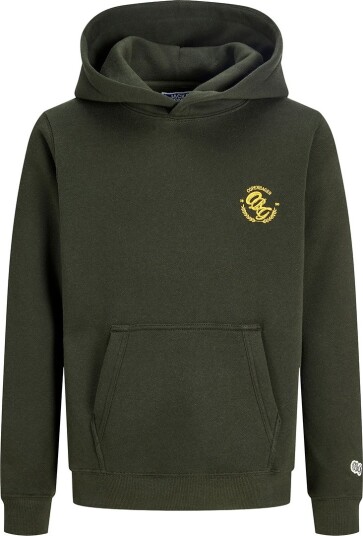 Jack & Jones Hettegenser - JorFrederiksberg - Rosin - Jack & Jones - 10 år (140) - Hettegenser - Armygrønn