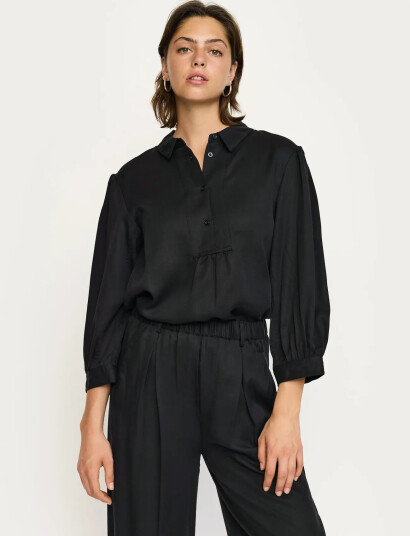 Soft Rebels Srstormy Blouse Black XS Soft Rebels Srstormy Blouse Black XS