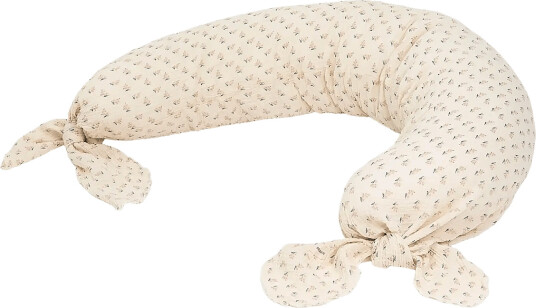 NOBODINOZ Maternity Pillow In Washed Double Muslin Wabi-Sabi Cream ONE SIZE NOBODINOZ Maternity Pillow In Washed Double Muslin Wabi-Sabi Cream ONE SIZE