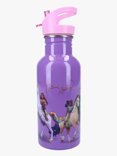 Unicorn Academy Vannflaske 500ml Take A Sip Lilla Unicorn Academy Vannflaske 500ml Take A Sip Lilla