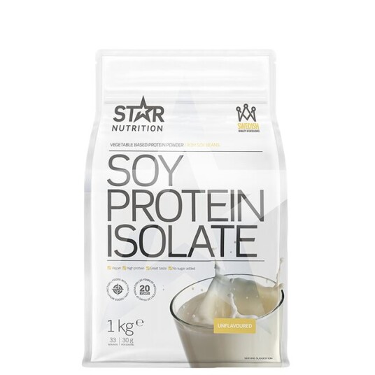 Star Nutrition Soy Protein Isolate Natural 1000g Star Nutrition Soy Protein Isolate Natural 1000g
