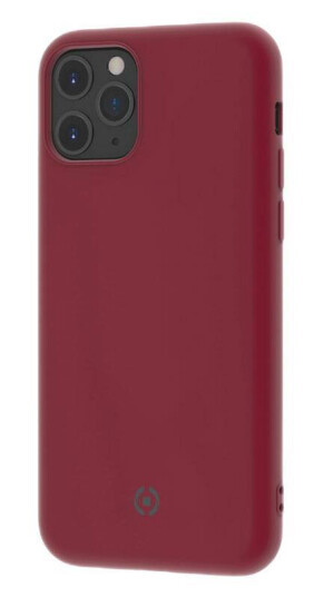 Celly Leaf iPhone 11 Pro TPU Cover, Rød