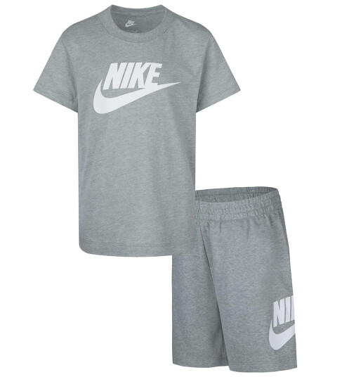 Nike Shorts Sett T skjorte/Shorts Dark Grey Heather 12 md Shorts Grå 80