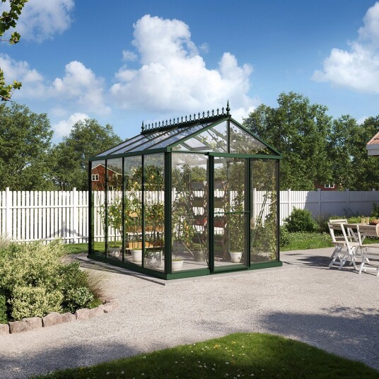 Drivhus Oasen Master Victorian Mørk Grønn, 7,3 M²