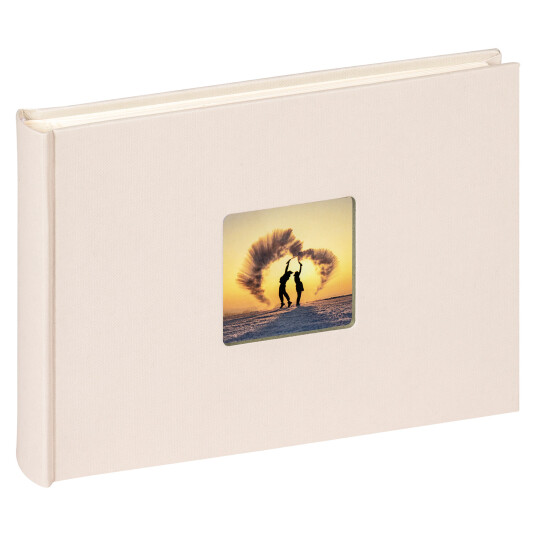 Walther Fun Bryllupsalbum Creme - 22x16 Cm (40 Hvite Sider/20 Ark)