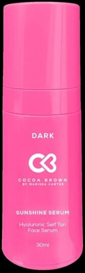 Cocoa Brown Sunshine Serum Hyaluronic Self-Tan Face Serum Dark 30 ml Cocoa Brown Sunshine Serum Hyaluronic Self-Tan Face Serum Dark 30 ml