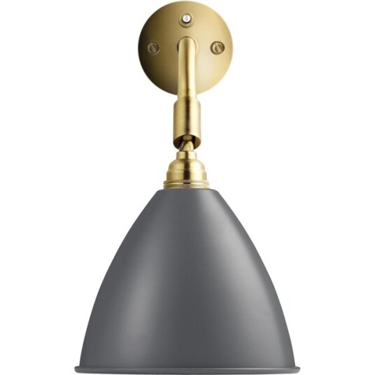 Bestlite BL7 Vegglampe Grå & Messing