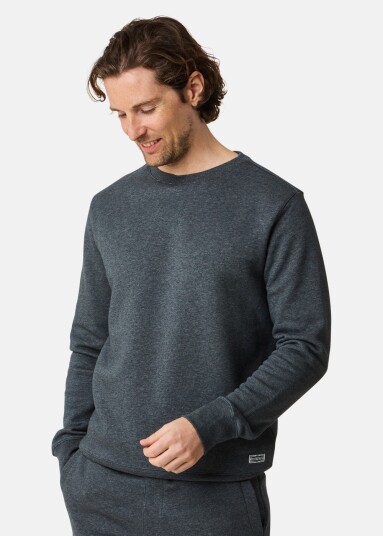 Denim Factory Atlanta Crew Neck Dk. Grey Melange 3xl Sweatshirts