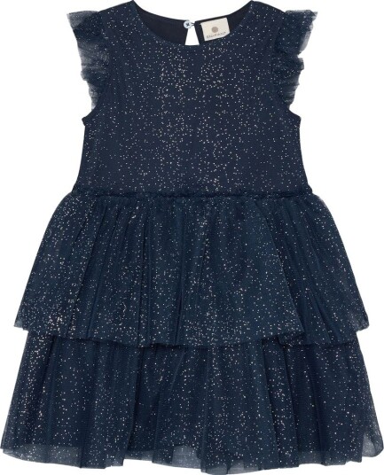 En Fant Dress Tulle   Navy   122