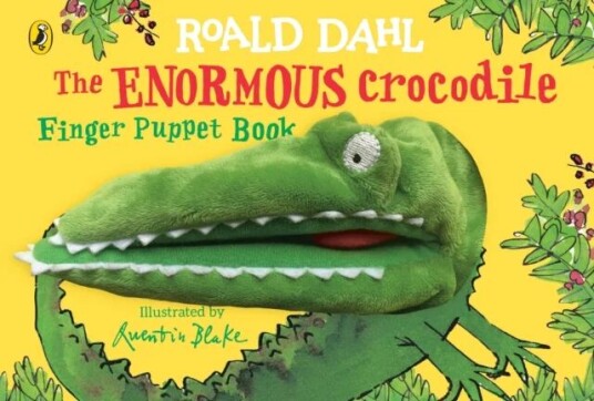 The Enormous Crocodile'S Finger Puppet Book Av Roald Dahl