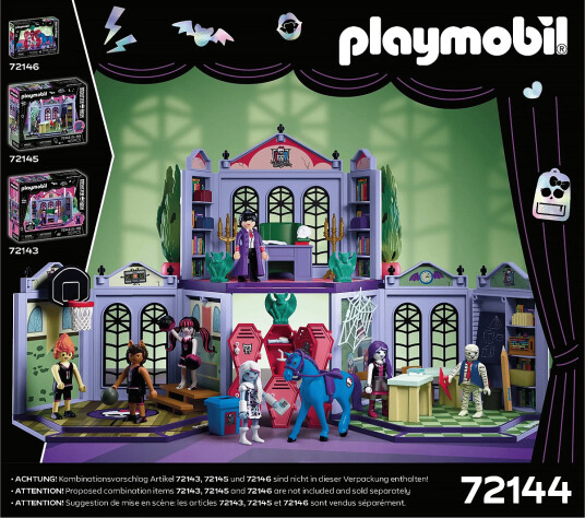 PLAYMOBIL Monster High Basketballbane - Multi/patterned - ONE SIZE