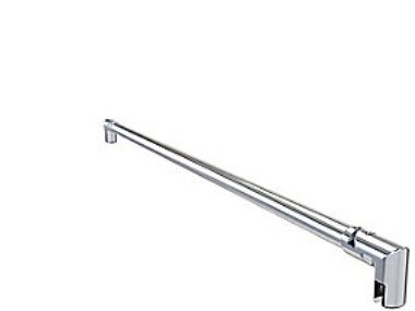 Vetro Vægholder - Med 2 Stk 90 Gr. Vægholdere, 1200 Mm Afkortelig