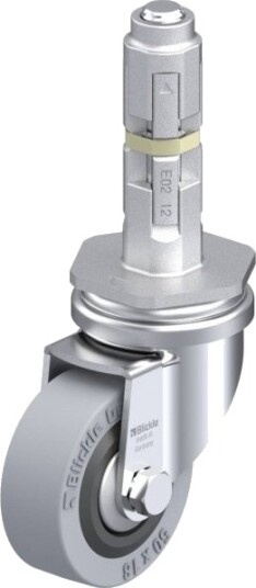 Blickle 634337 Lra-Vpa 50G-Fa-E02 Hjul, Hjuldiameter 50 Mm, Bæreevne (Maks.) 40 Kg - 1 Stk