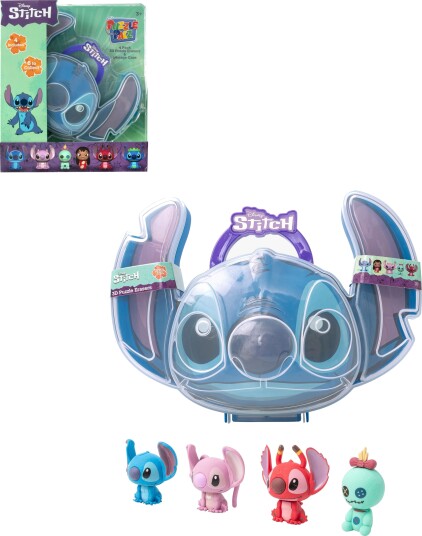 Disney Lilo & Stitch Puzzle Palz I Veske 4-Pack