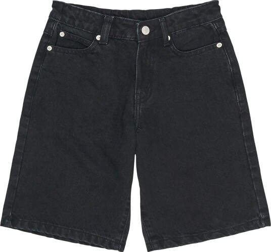 The New Shorts TnSvende Baggy Medium+ Black Denim The New 4 år 104 ShortSvart