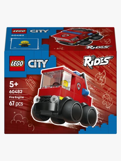 Lego Motorer Brannbil 60482 Red One Size