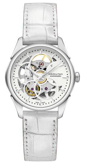 Hamilton Jazzmaster Skeleton Lady Auto H32405811 - Dame - 36 mm - Analog - Automatisk - Safirglass