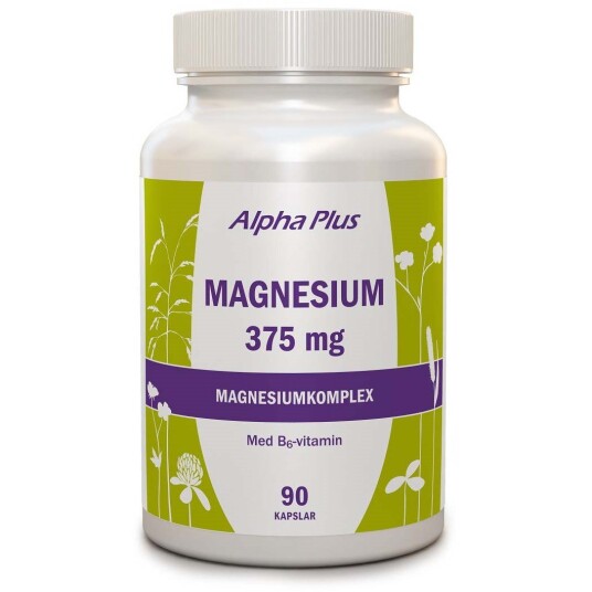 Alpha Plus Magnesium 375 mg 90 Caps Alpha Plus Magnesium 375 mg 90 Caps