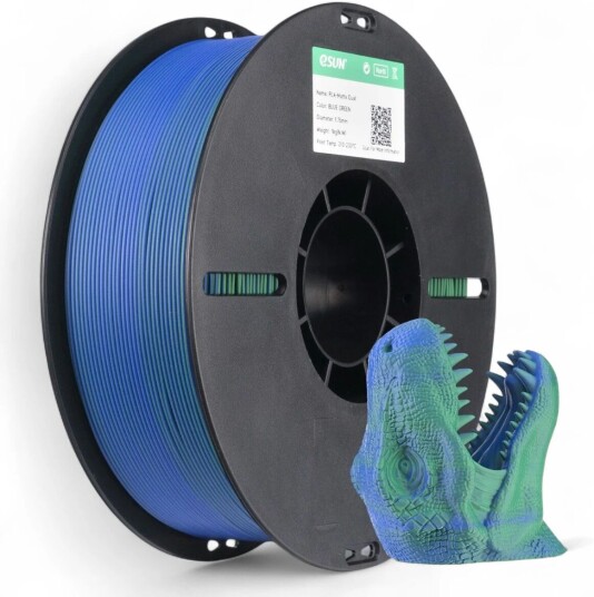 Esun Pla Matte Dual Blue Green
