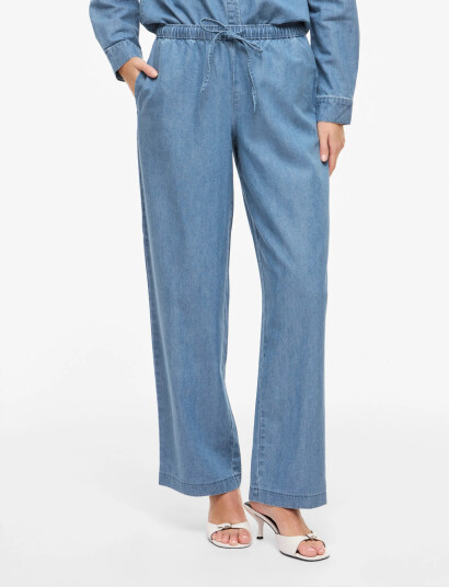 Vila Viconga Rw String Denim Pants Blue 42 Vila Viconga Rw String Denim Pants Blue 42