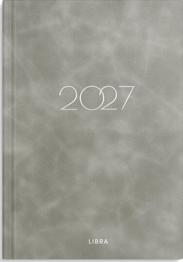 Grieg Dagbok Grieg Libra Colore 2027 Grå Grieg Dagbok Grieg Libra Colore 2027 Grå