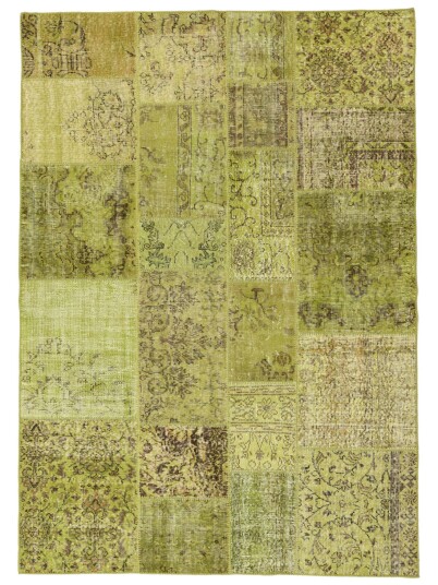 Håndknyttet. Opphav: Turkey Patchwork Turkiet 170x240