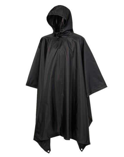Brandit Ripstop regnponcho Svart Brandit Ripstop regnponcho Svart