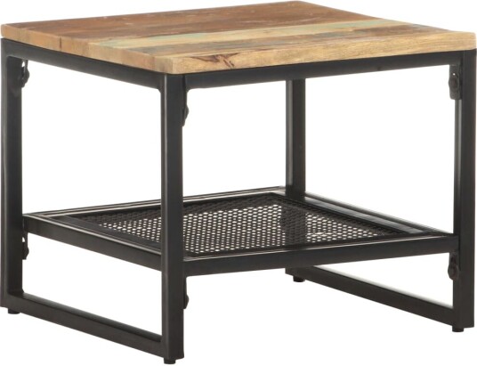 Sidebord 40x40x35 cm gjenvunnet heltre 8720286060575
