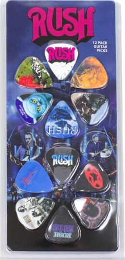 Perri's Rush Guitar Picks (12 Pack)
