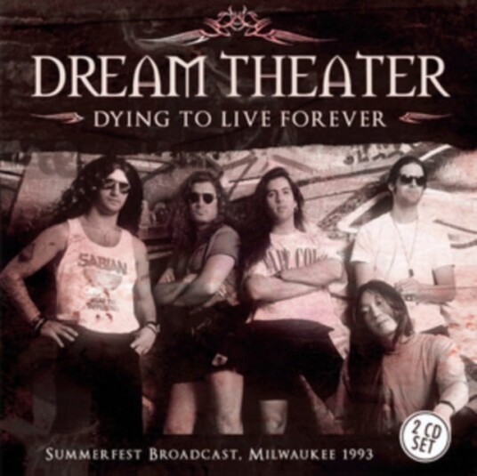 Dream Theater Dying To Live Forever CD Dream Theater Dying To Live Forever CD