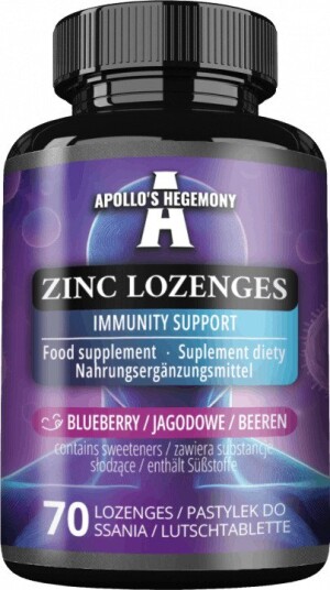 Sink sugetabletter (Zinc Lozenges) – 15 mg, 70 stk