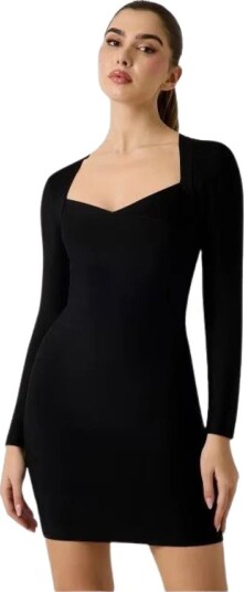 Guess Dame Kjoler Svart L, Guess Dame Kjoler Svart L,