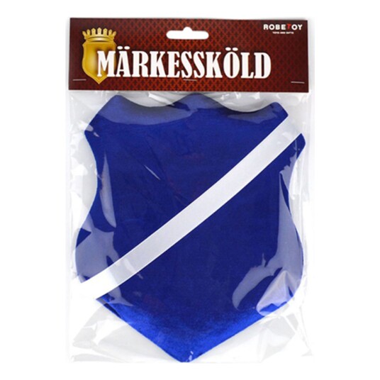 Robetoy Merkeskjold - Blå