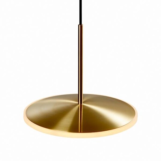Graypants Chrona Dish 10 Horisontal Taklampe Messing