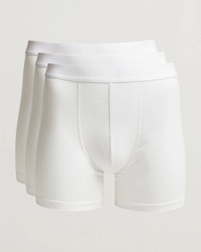 Bread & Boxers 3-Pack Long Boxer Brief White